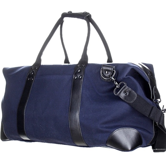 J. Crew Bags J Crew Ludlow Weekender Duffle Bag Navy Black New